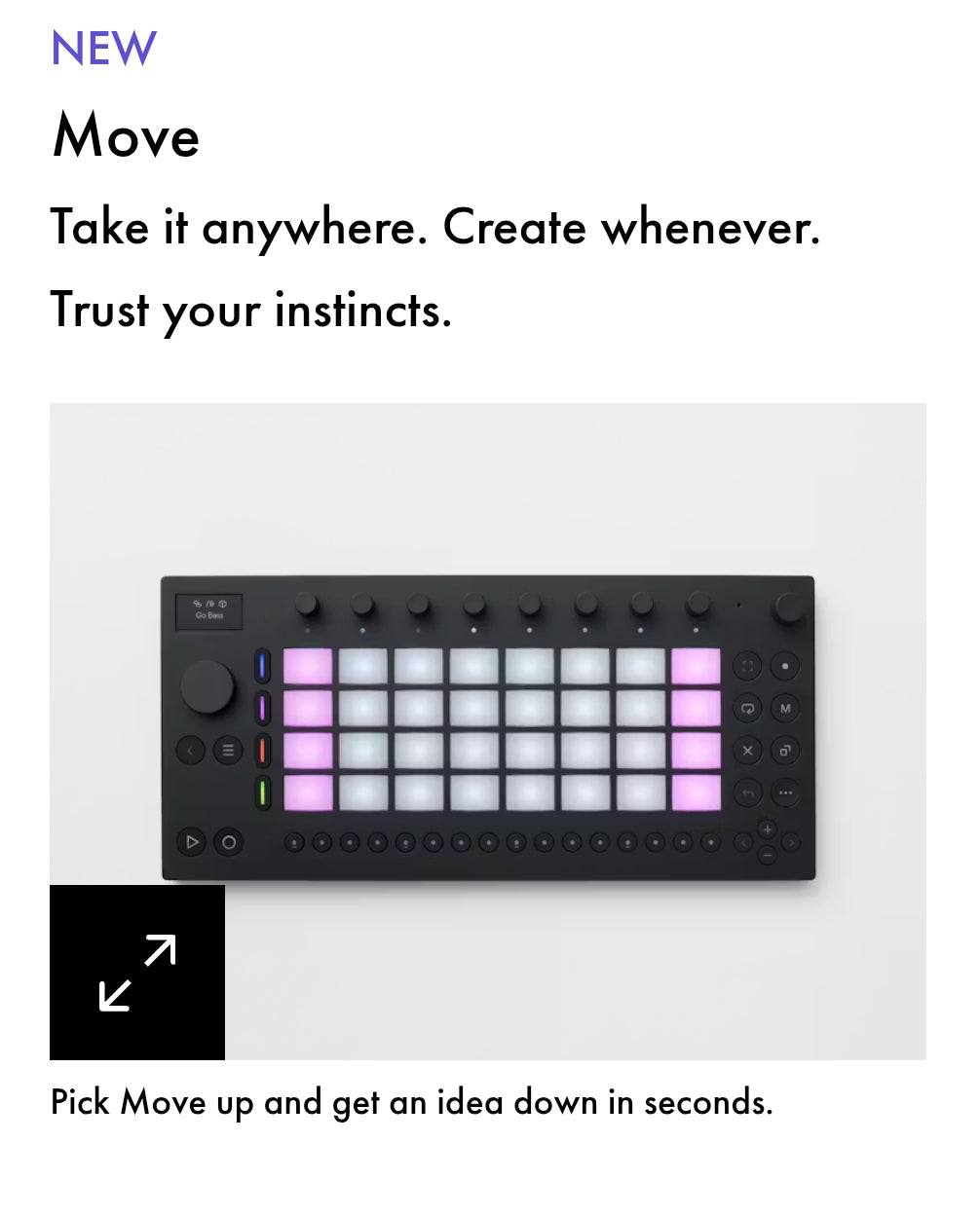 ;SHIPPING TO ISRAEL; Ableton Move Live Controller Standalone MIDI Sampling New